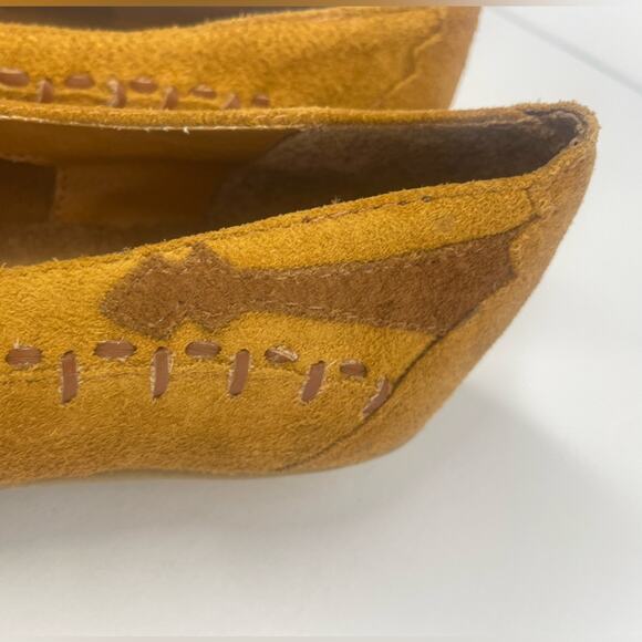 Vintage leather L J Simone New York loafers shoes flats 7 tassel boho - Picture 10 of 11